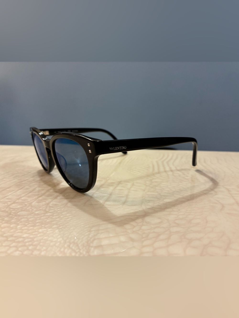Valentino Eyeglasses  with Blue Lenses made in Italy